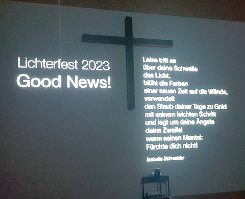 Lichterfest 2023 - Good News needed